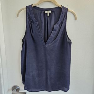 Joie Silk Tank Sz M Sleeveless Blouse
